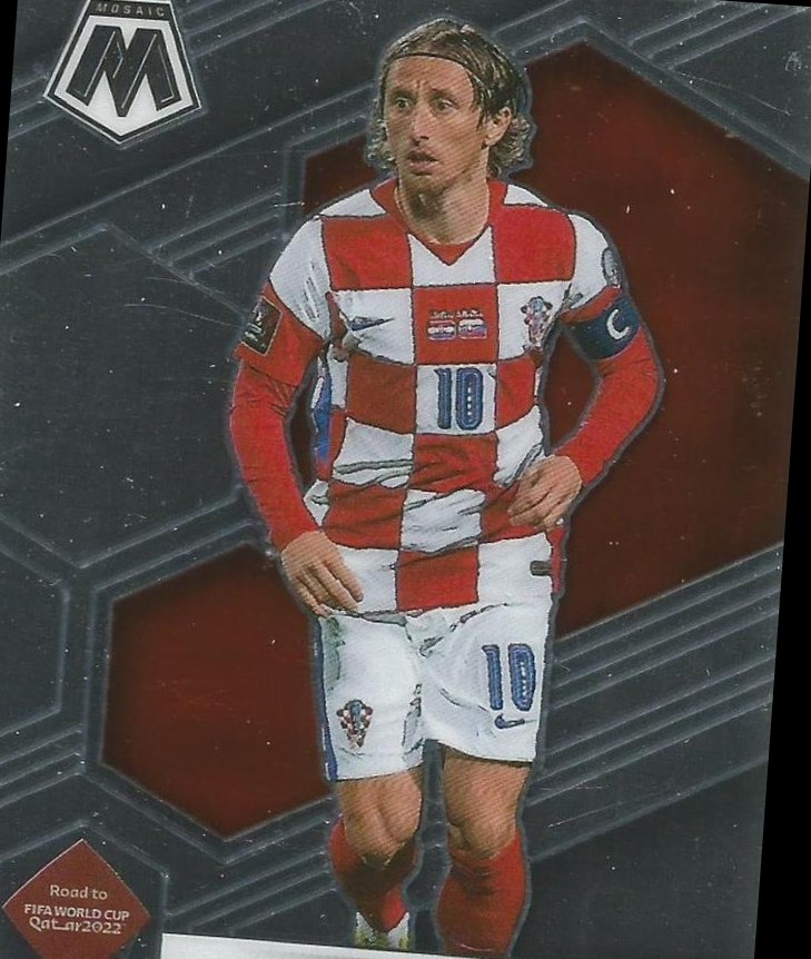 Luka Modric 2021 Panini Mosaic Road to FIFA World Cup