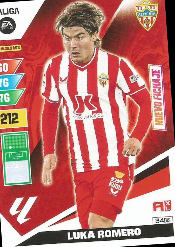 Luka Romero 2023 Panini Adrenalyn XL La Liga