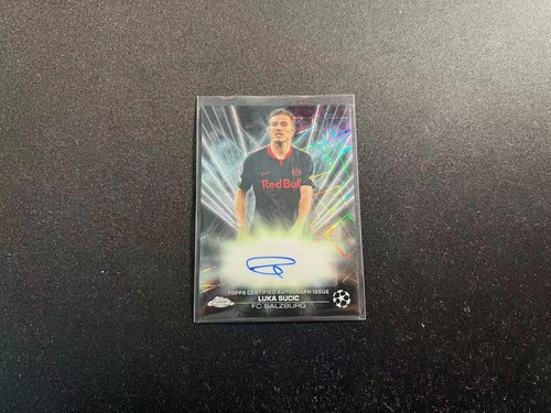 Luka Sucic 2023 Topps Chrome Black Lazer