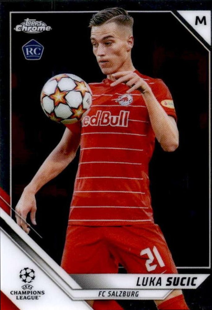 Luka Sucic 2021 Topps Chrome UCC 197