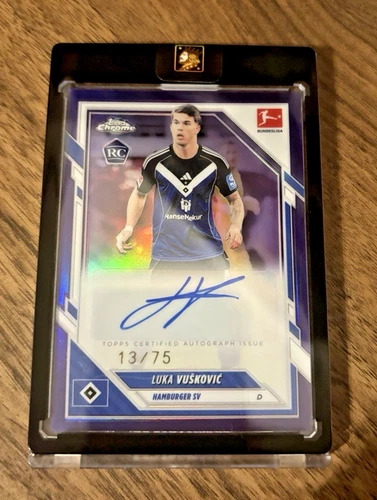 Luka Vuscovic 2025 Topps Chrome True Purple /75