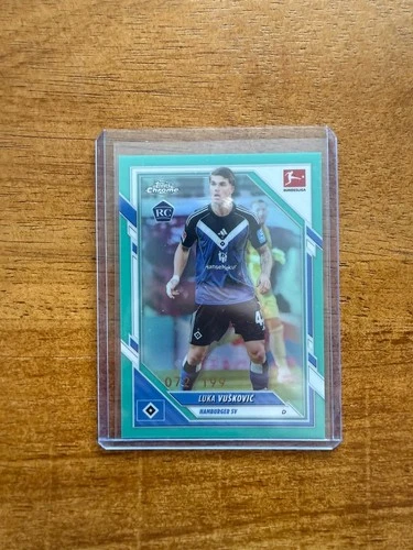 Luka Vuskovic 2025 Topps Bundesliga Chrome /199