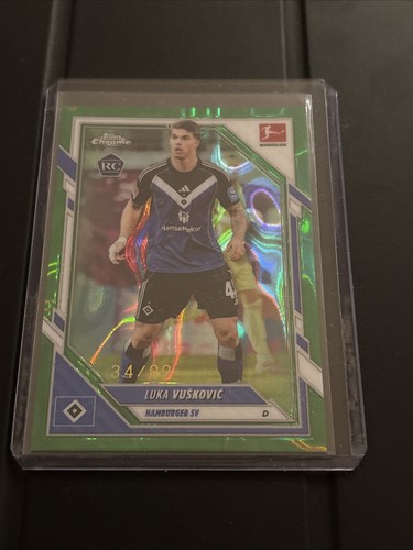 Luka Vuskovic 2025 Topps Chrome Bundesliga 94/99