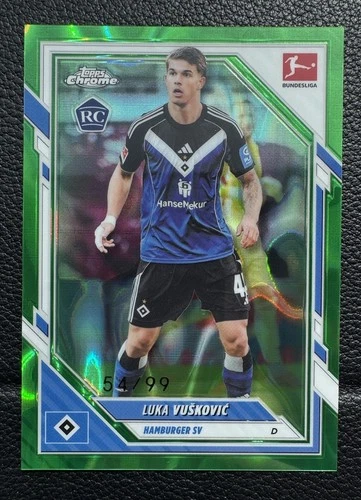Luka Vuskovic 2025 Topps Chrome Green Lava /99