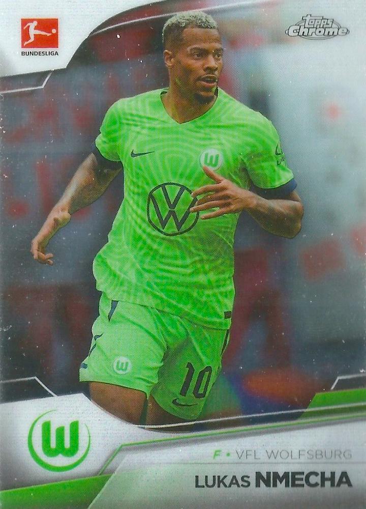 Lukas Nmecha 2022 Topps Chrome Bundesliga 97