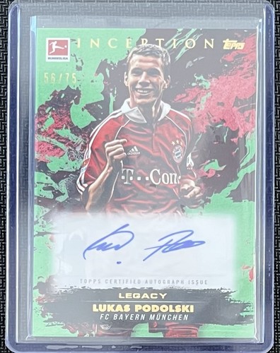 Lukas Podolski 2024 Topps Bundesliga Legacy /75