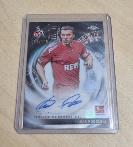 Lukas Podolski 2024 Topps Chrome /100