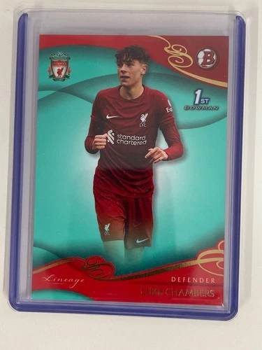 Luke Chambers 2023 Topps Liverpool Lineage 23/99