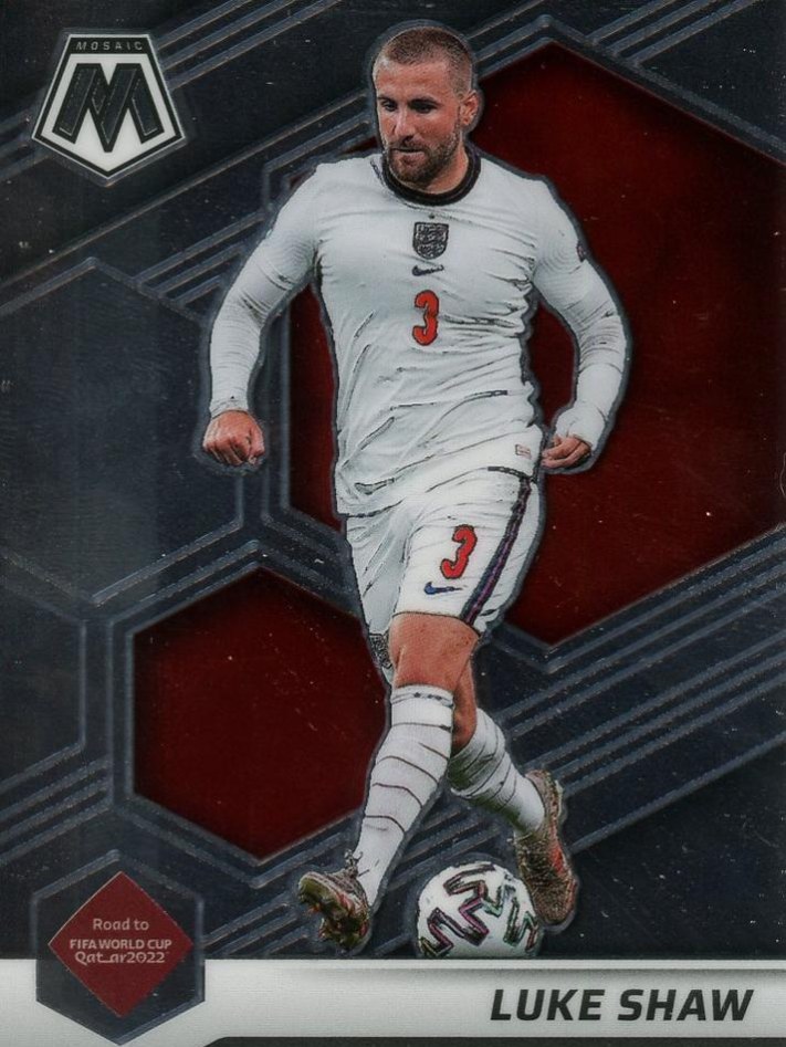 Luke Shaw 2021 Panini Mosaic Road to FIFA World Cup