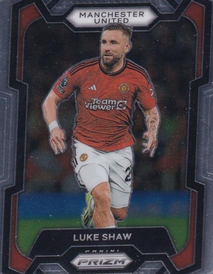Luke Shaw 2023 Panini Prizm Premier League