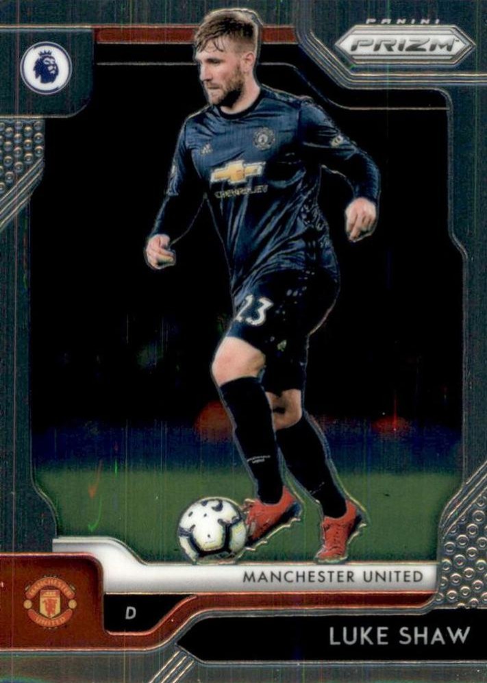 Luke Shaw 2019 Panini Prizm Premier League 10