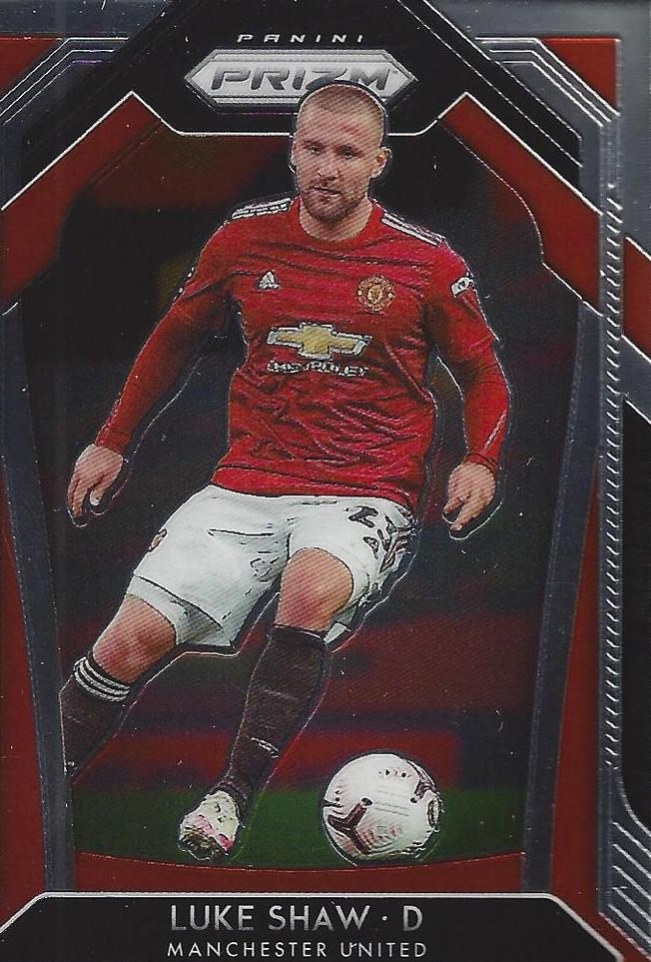 Luke Shaw 2020 Panini Prizm Premier League 5
