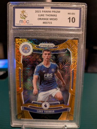 Luke Thomas 2021 Panini Merlin Chrome Orange Mojo