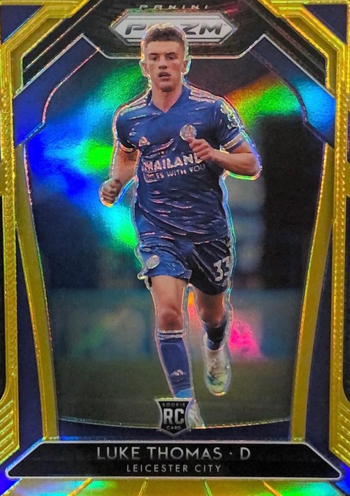 Luke Thomas 2020 Panini Prizm Premier League Gold /10