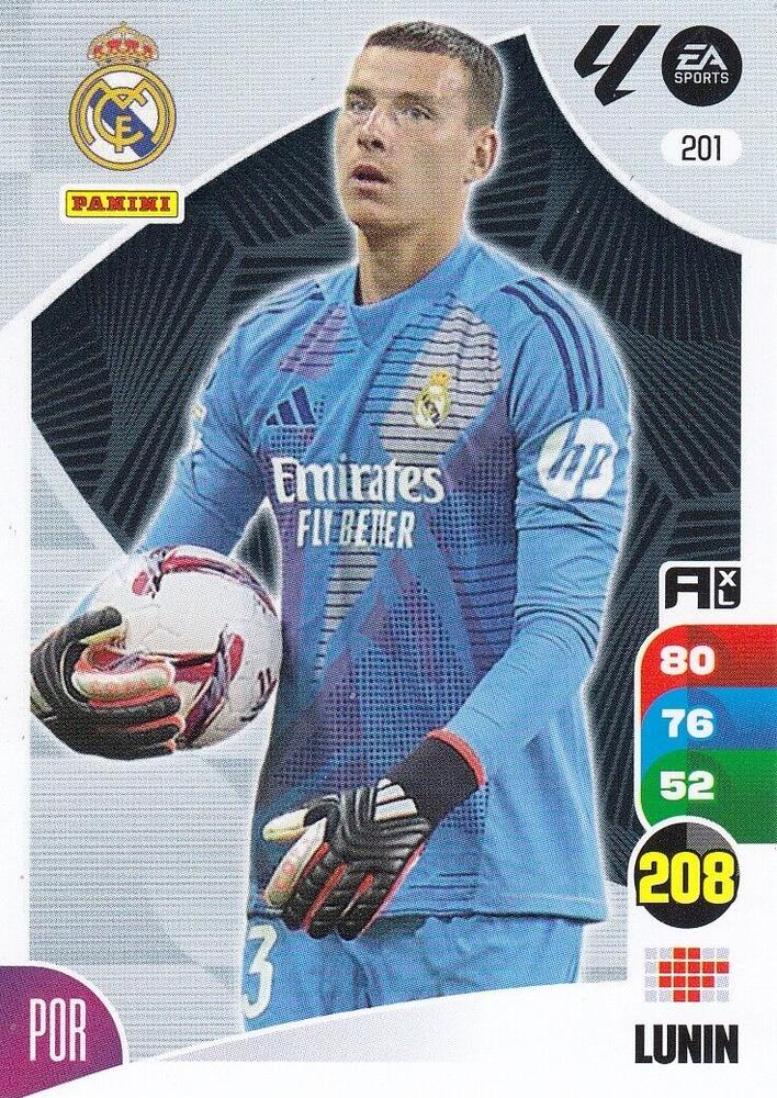 Lunin 2024 Panini Adrenalyn XL La Liga