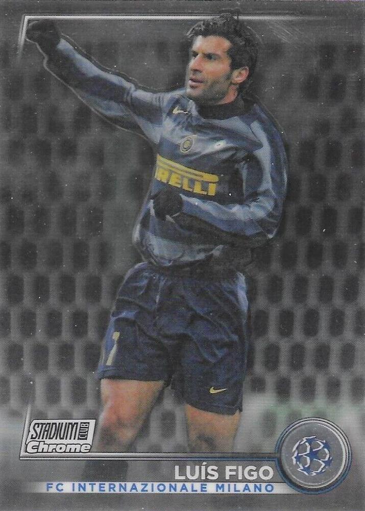 Luís Figo 2022 Topps Stadium Club Chrome UEFA 77