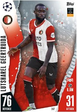 Lutsharel Geertruida 2023 Topps Match Attax UEFA Club Competitions