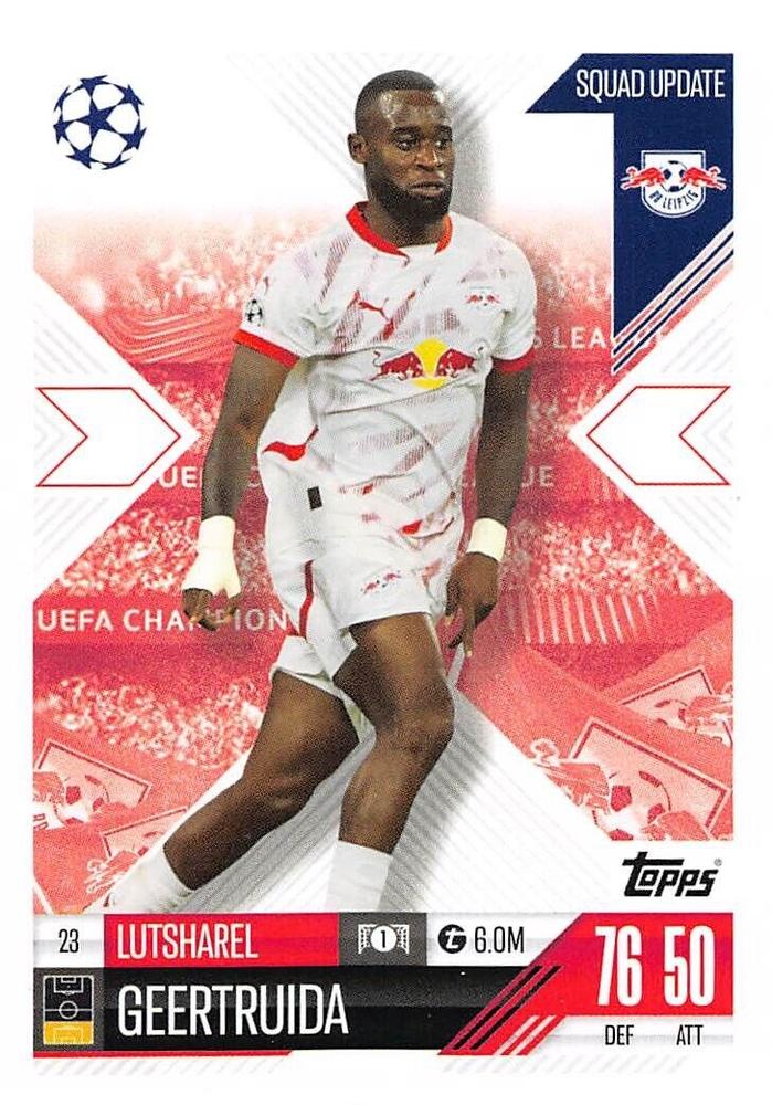 Lutsharel Geertruida 2024 Topps Match Attax UEFA Club Competitions Extra