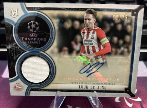 Luuk de Jong 2018 Topps Champions League Museum Sapphire /75