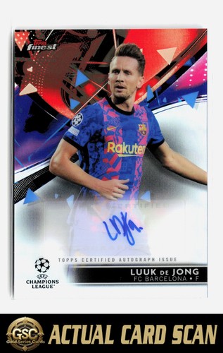Luuk de Jong 2021 Topps Finest