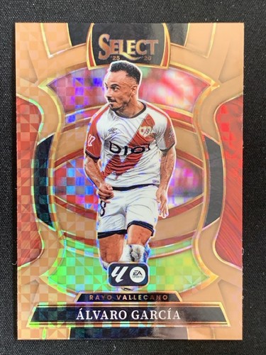 Álvaro García 2025 Panini Select Bronce Checker /99