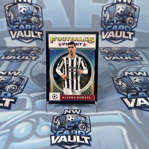 Álvaro Morata 2021 Topps Finest UEFA Champions League /25