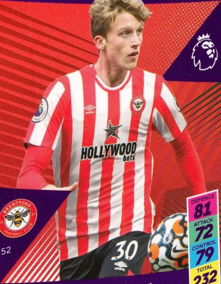 Mads Roerslev 2021 Panini Adrenalyn XL Premier League