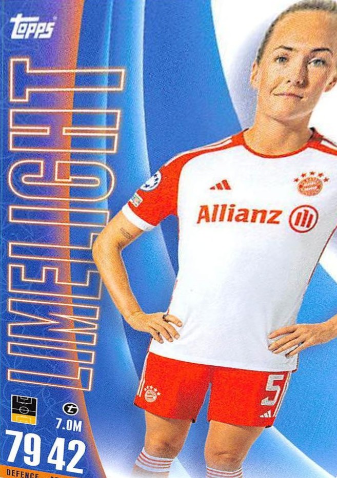 Magdalena Eriksson 2023 Topps Match Attax UEFA Club Competitions Extra