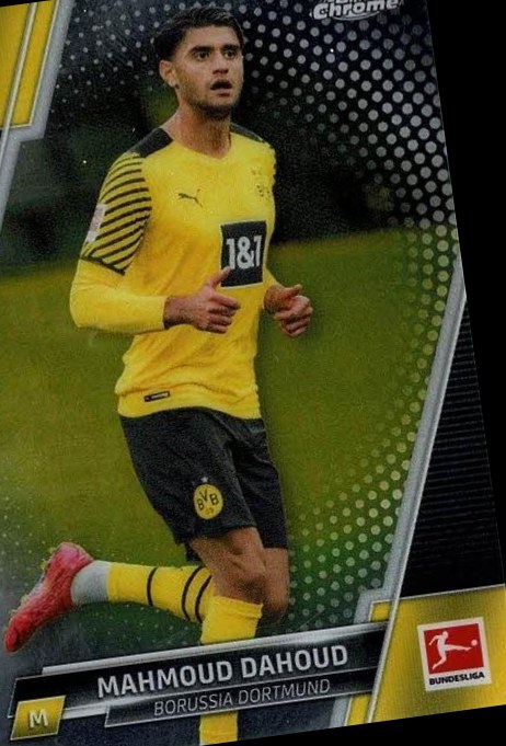 Mahmoud Dahoud 2021 Topps Chrome Bundesliga 33