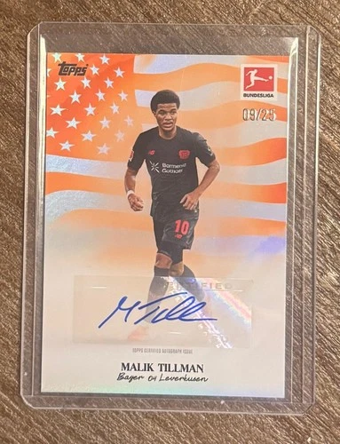 Malik Tillman 2025 Topps Bundesliga /25