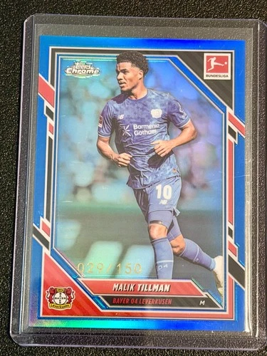 Malik Tillman 2025 Topps Chrome Blue /150