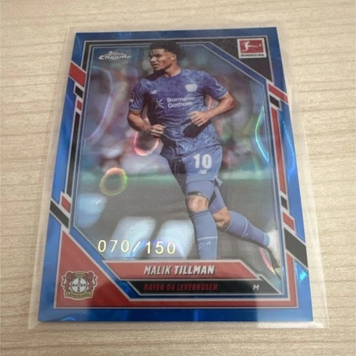 Malik Tillman 2026 Topps Chrome Blue 70/150