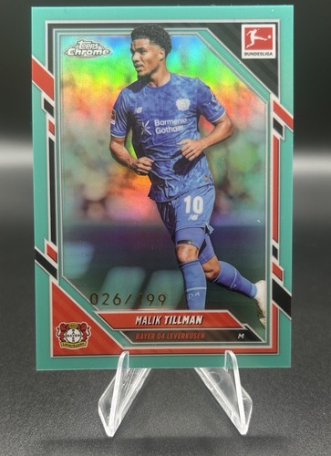 Malik Tillman 2025 Topps Chrome Bundesliga /199