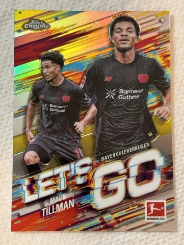 Malik Tillman 2025 Topps Chrome Bundesliga