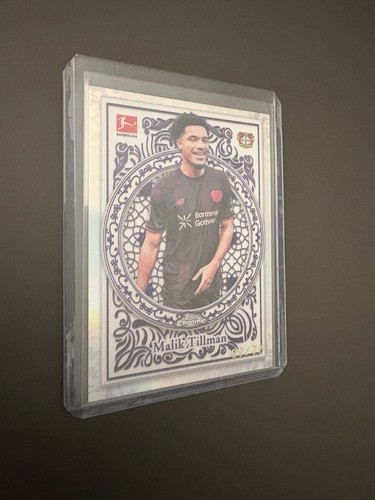 Malik Tillman 2025 Topps Chrome Bundesliga /75