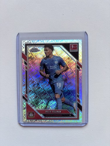 Malik Tillman 2025 Topps Chrome Bundesliga Topps Foil 23/52