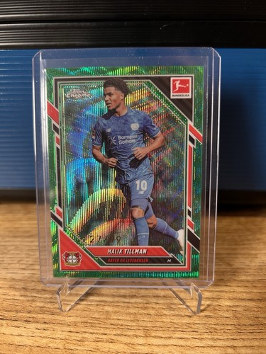Malik Tillman 2026 Topps Chrome Green Wave Refractor /99
