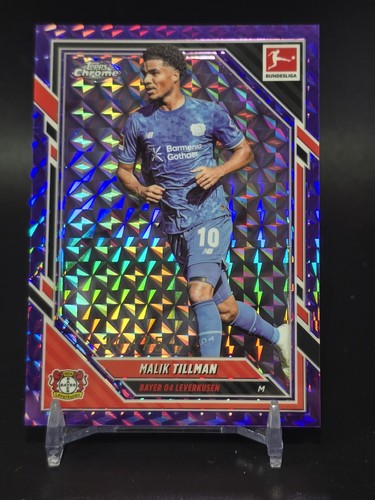 Malik Tillman 2025 Topps Chrome Purple Geometric /75
