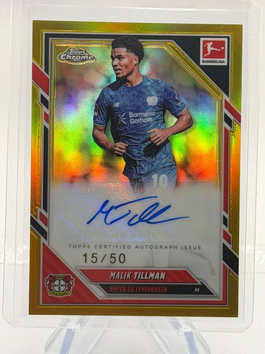 Malik Tillman 2025 Topps Chrome True Gold /50