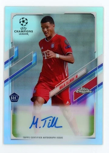 Malik Tillman 2020 Topps Chrome UEFA Champions League