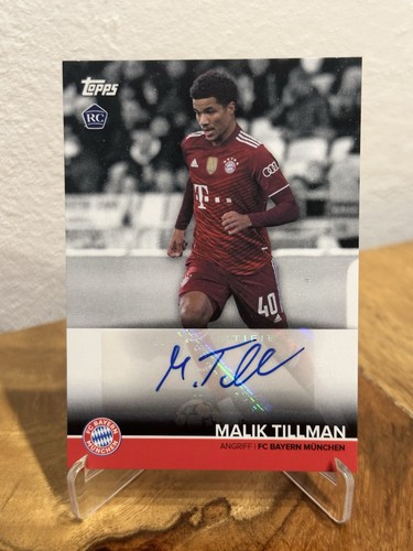 Malik Tillman 2021 Topps FC Bayern
