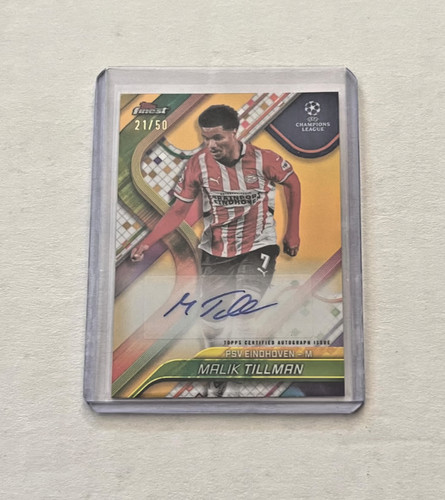 Malik Tillman 2024 Topps Finest Gold /50