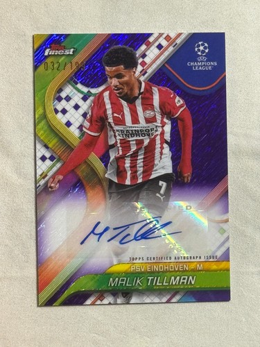 Malik Tillman 2024 Topps Finest Purple Shimmer /199