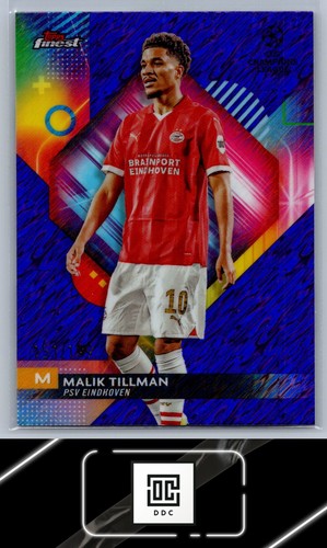 Malik Tillman 2023 Topps Finest Purple Shimmer Refractor /199