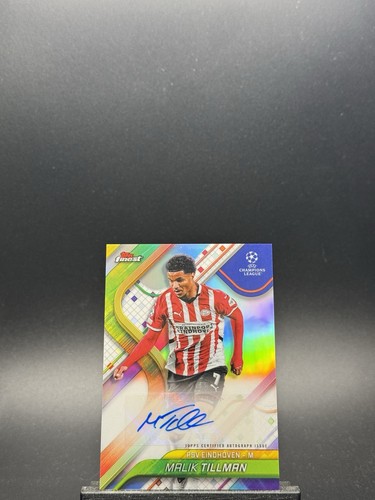 Malik Tillman 2024 Topps Finest Refractor