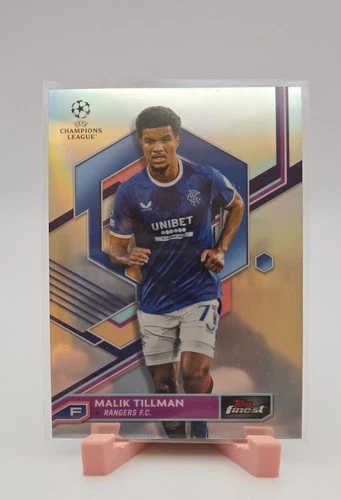 Malik Tillman 2023 Topps Finest Refractor