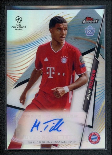 Malik Tillman 2021 Topps Finest Refractor