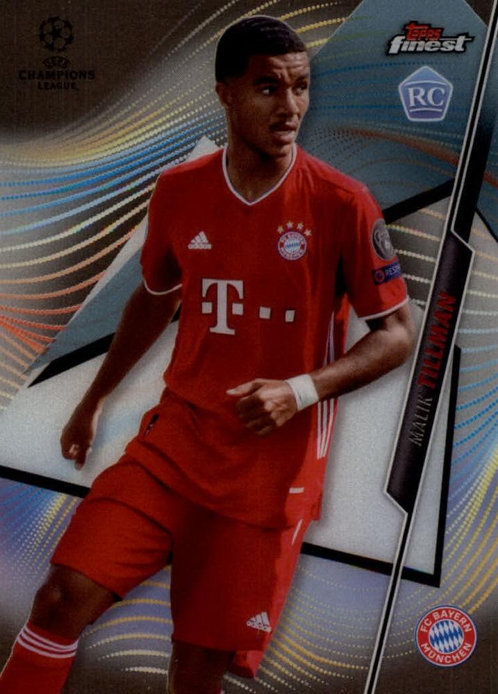 Malik Tillman 2020 Topps Finest UEFA 73