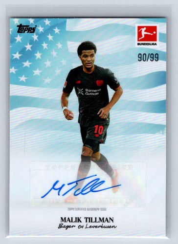 Malik Tillman 2025 Topps International Bundesliga /99