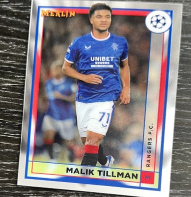 Malik Tillman 2022 Topps Merlin Chrome